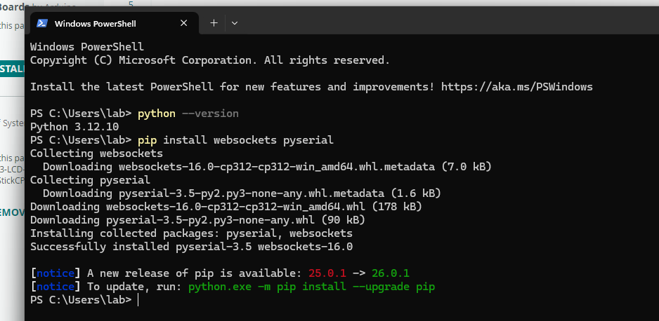 Install dependencies for Makerthon